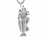 Beautiful Retro Fish Bone Necklace